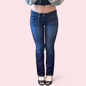 Genuine vintage Y2K American Eagle low rise bootcut jeans